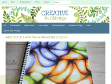 Tablet Screenshot of creativeinchicago.com